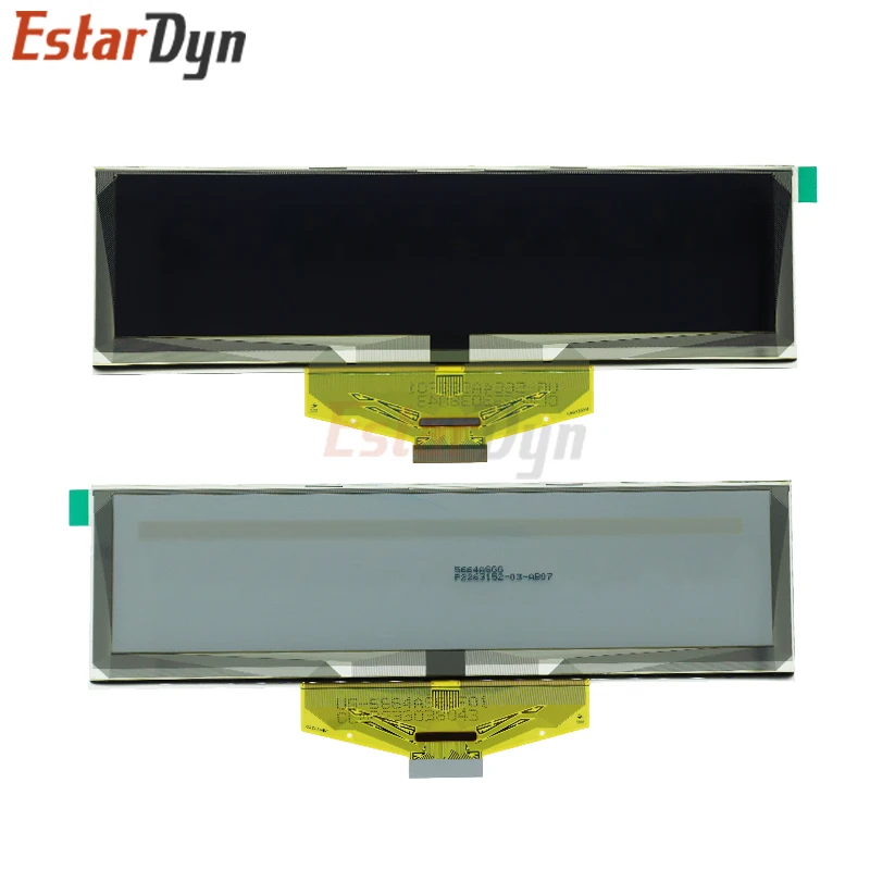 5.5 inch OLED LCD Display Module 256x64 Drive SSD1322 Interface SPI/ 8-BIT Parallel Port Green Font For Arduino