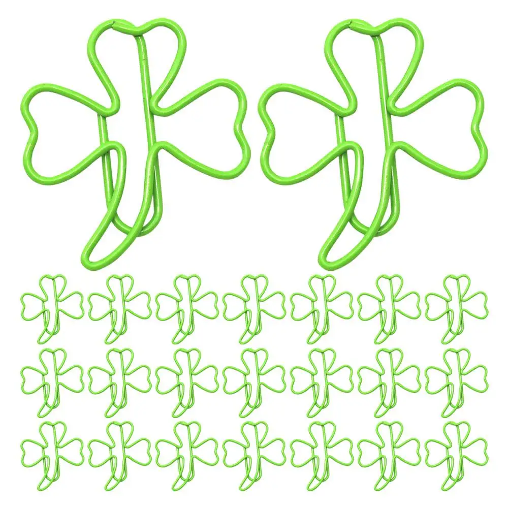 30 Pcs Paper Clip Colored Paperclips Bookmark File Folder Metal Thick Bookmarks Work