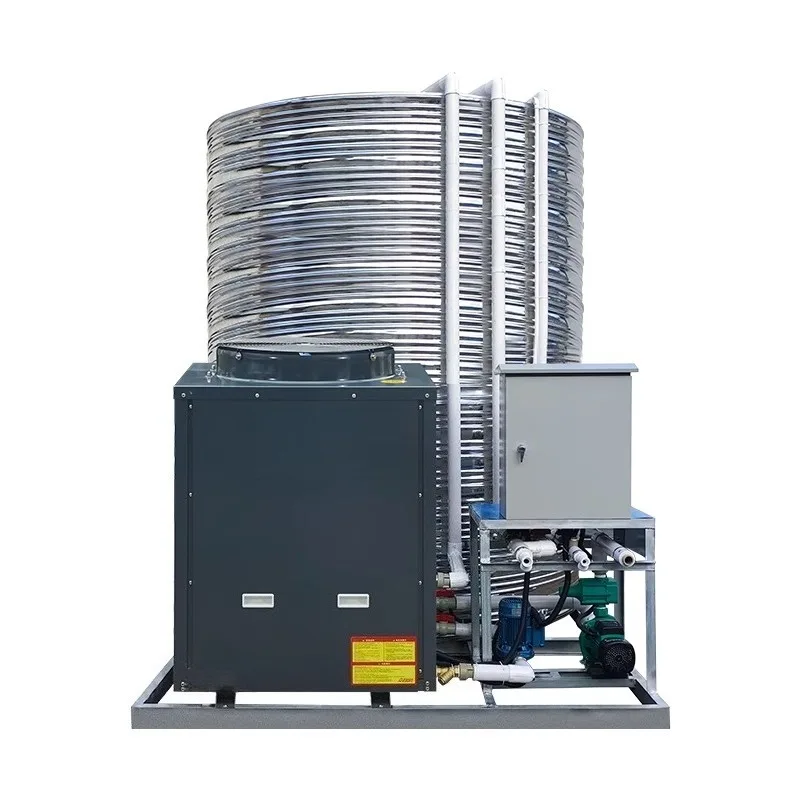 

Air energy water heater commercial large-capacity energy-saving heat pump 5 horses 10p construction site hotel factory school