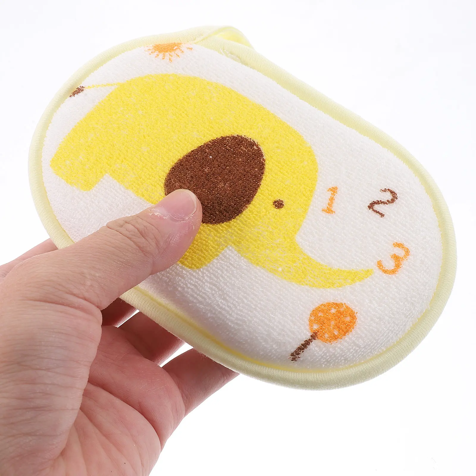 

3Pcs Baby Bath Sponge Cotton Soft Gentle for Newborns Toddlers Kids Natural Absorbent Lather Creating Shower Pad Baby Bath Towel