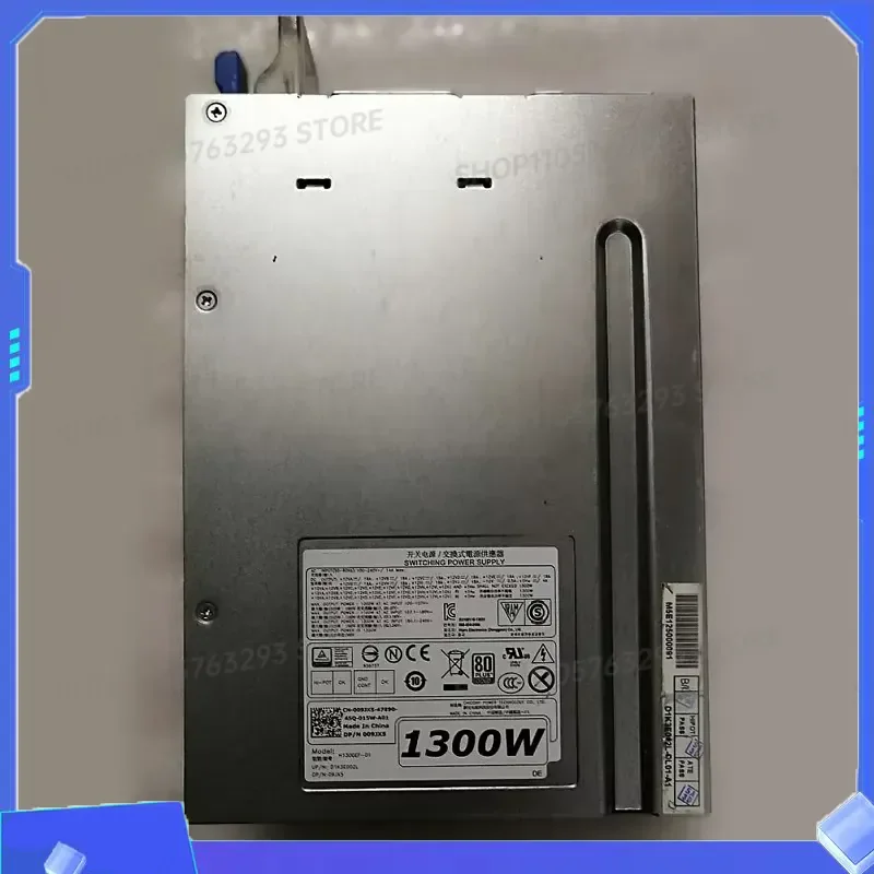 For T7600 T7610 T7910 Workstation Used Power Supply H1300EF-00 T31JM 09JX5 1300W