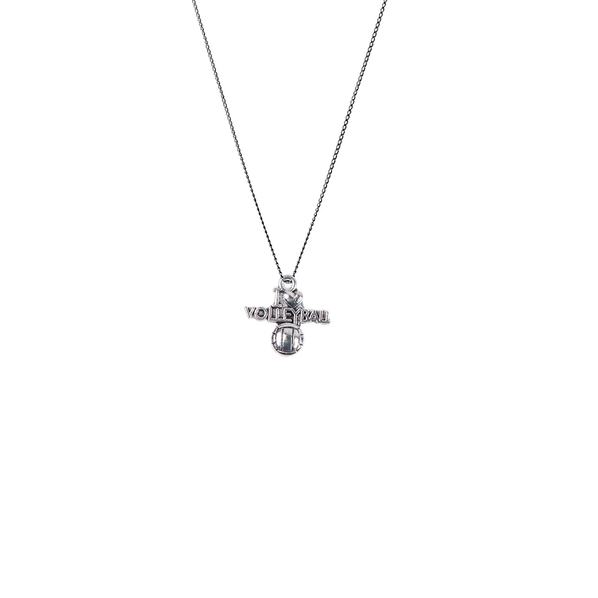 

45Pcs Alloy Necklace DIY Pendant Creative Volleyball Athlete Charms Jewelry Making for Birthday Christmas Thanksgiving Gift