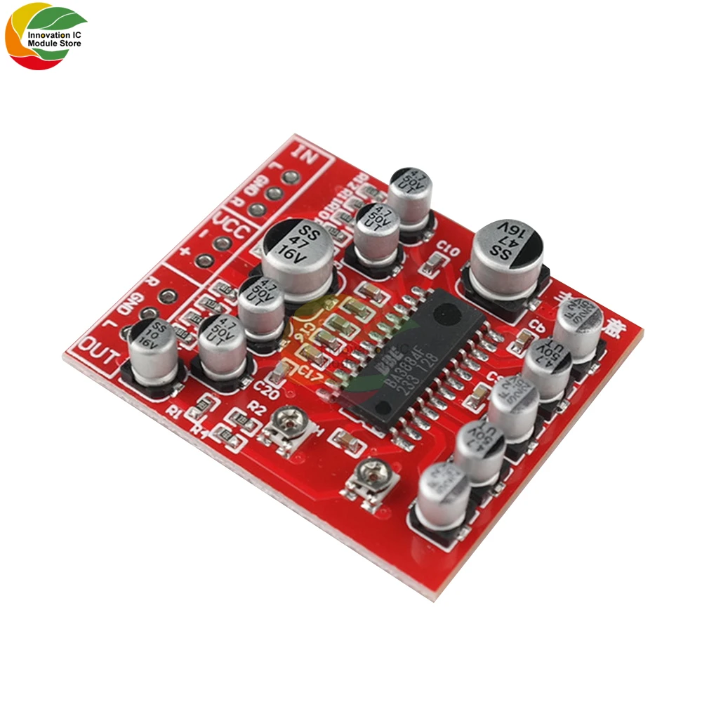 BA3884F soundboard front signal BBE sound effect exciter DIY module improves high and low bass clarity