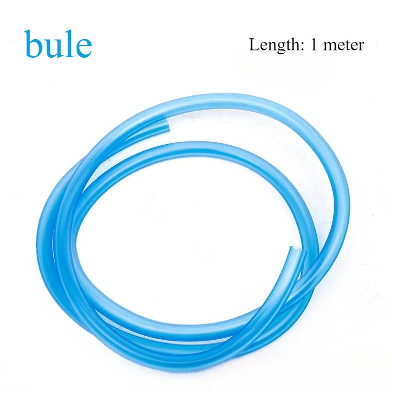 1PC 1M Colorful Motorcycle Fuel Line Rubber Heat Resistant Oil Pipe 120°C Universal Modified Accessory