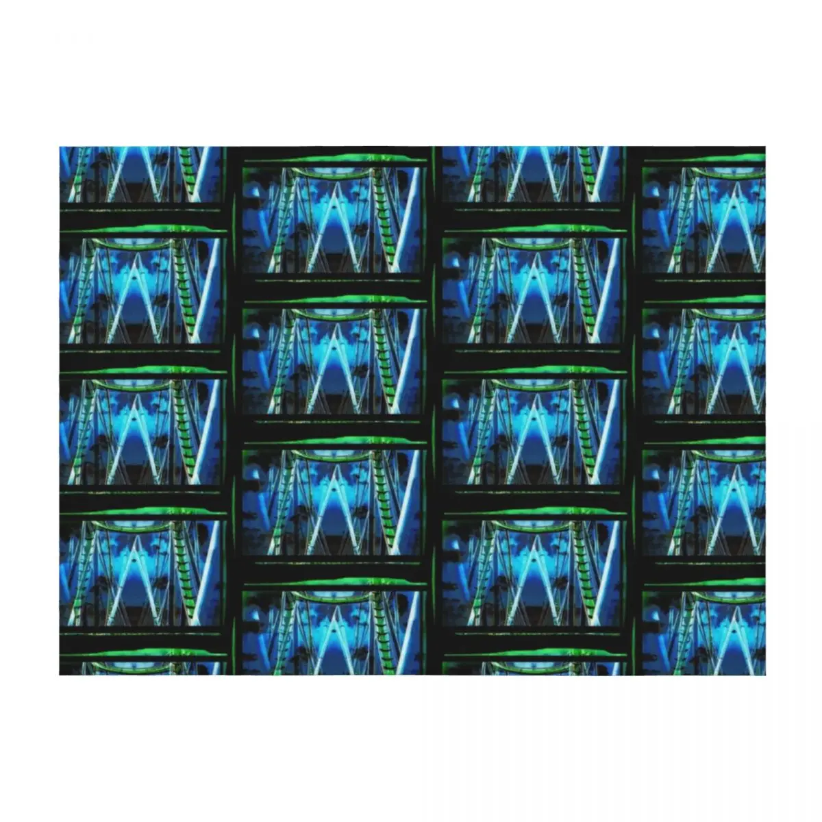 

Rollercoaster Throw Blanket cosplay anime Cute Tourist Flannels Blankets