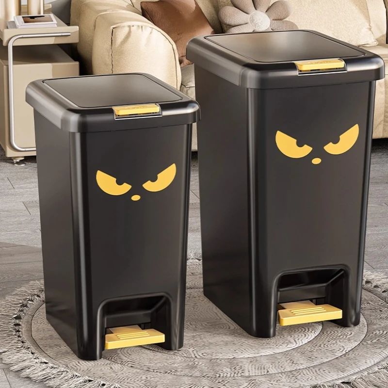 

Automatic Motion Sensor Trash Can Stainless Steel Touchless Lid Step Pedal Garbage Bin Kitchen Home Office Bathroom Odor Proof