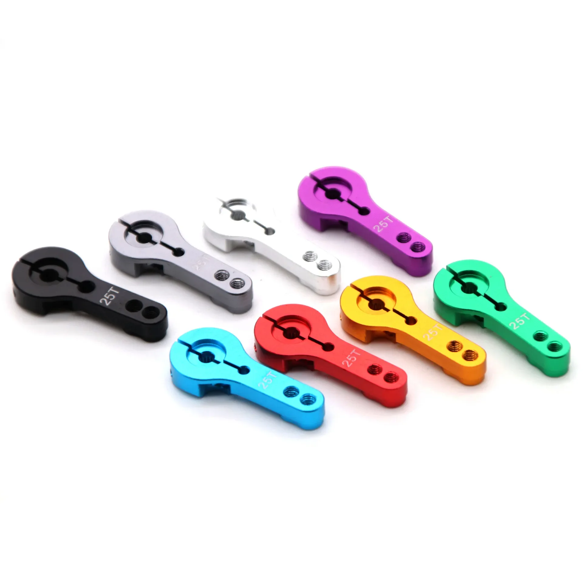 NEEBRC 25T Horn Aluminium Servoarm für RC Auto Drift Truck Crawler Panzer Boot DIY Modell Upgrade Spielzeug Zubehör Axial Wltoys Feilu – Detail 5