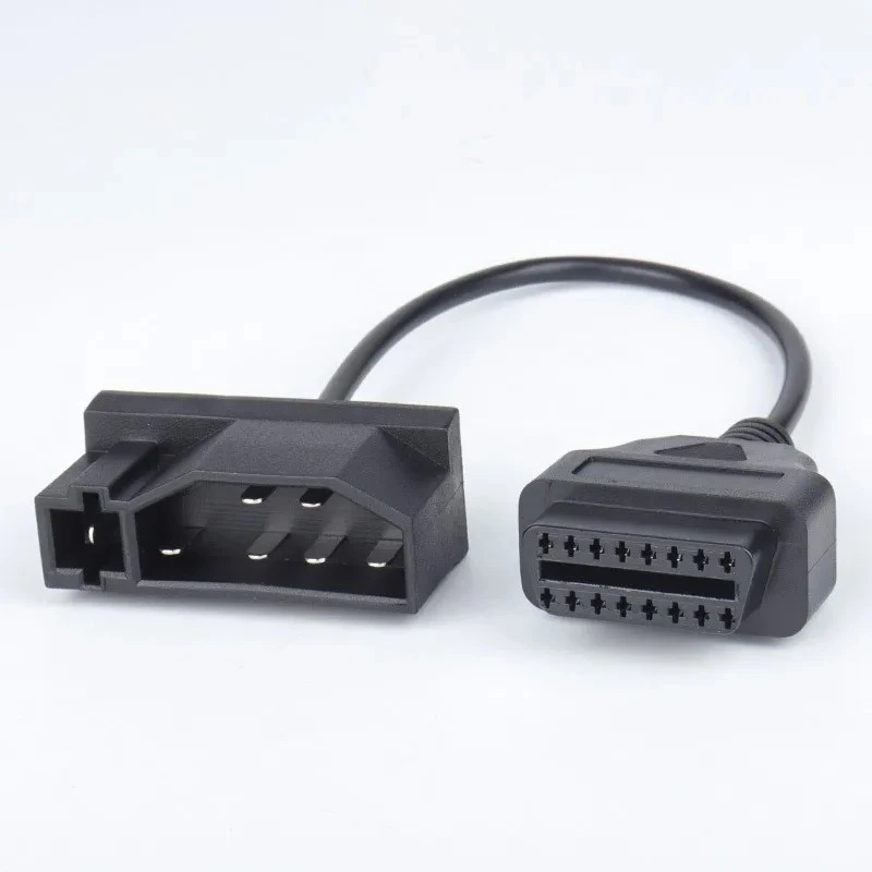 

7 Pin To OBD2 16 Pin Adapter OBD Extension Cable Diagnostic Scanner Tools Connector for Ford Lincoln Mercury Car Fault Detection