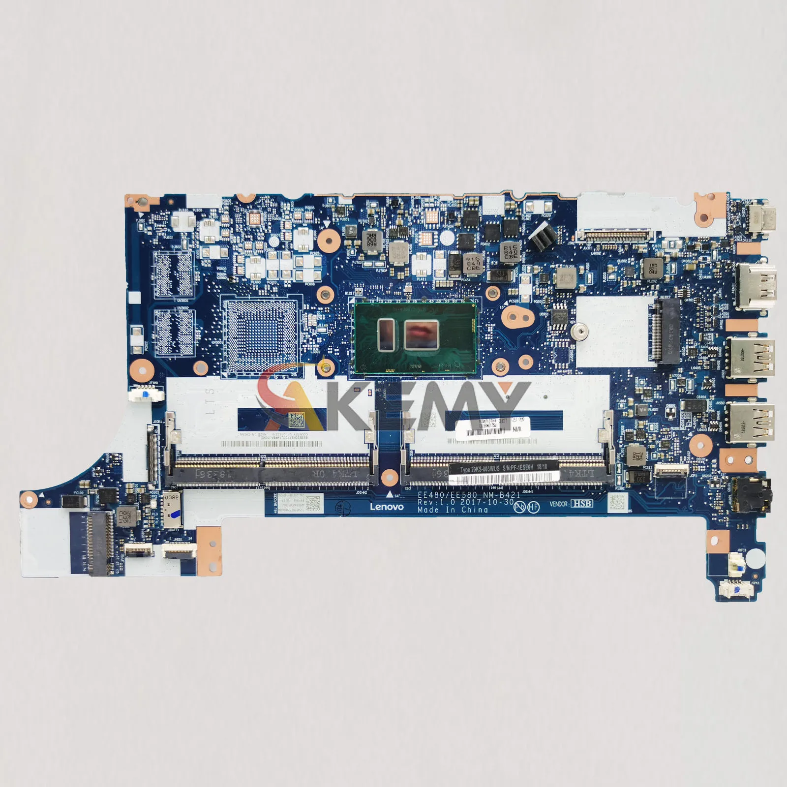 레노버 씽크패드 E480 E580 NM-B421 노트북 마더보드(i3 i5 i7 CPU 포함) UMA 100% 테스트 완료 OK
