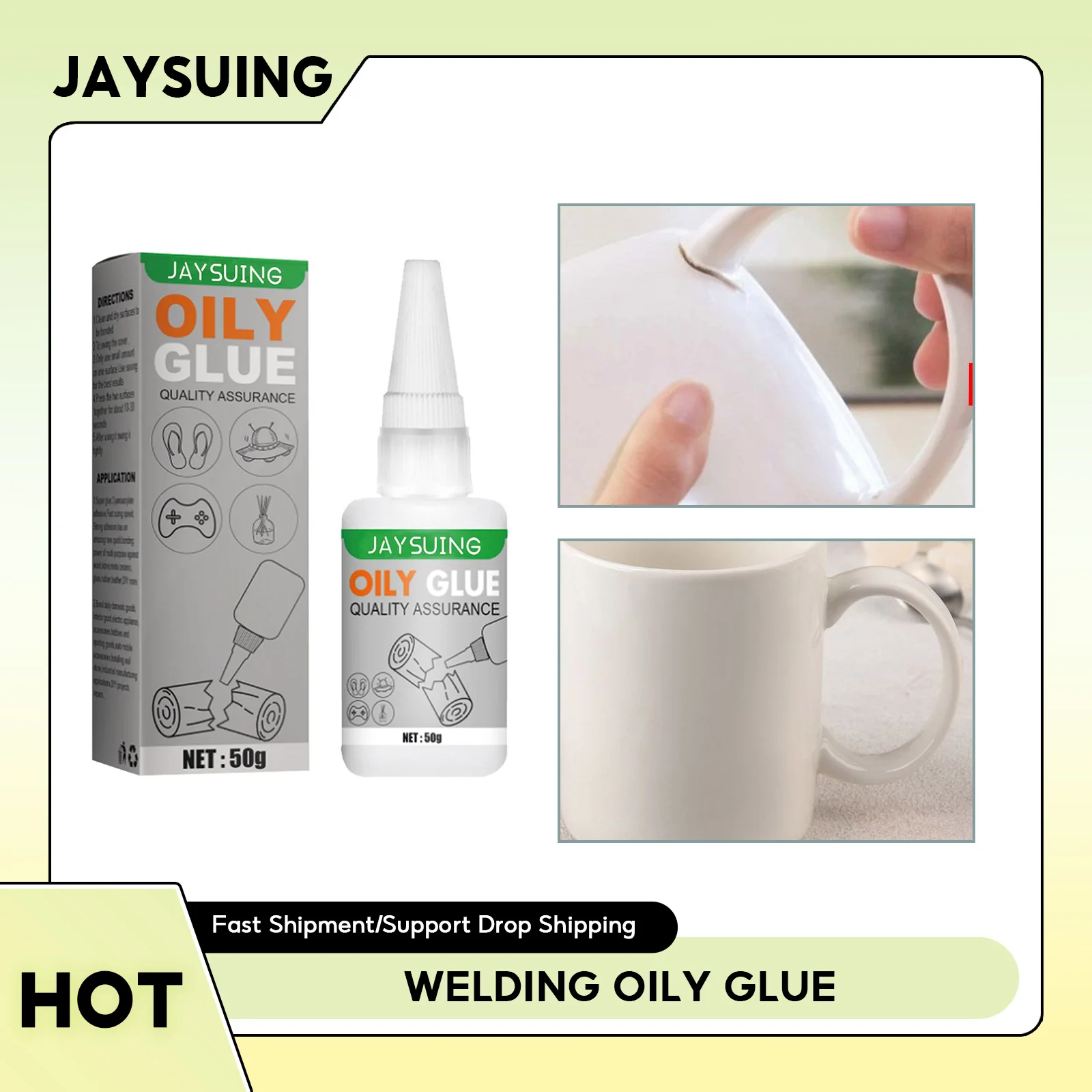 Welding Oily Glue Oily Glue Super Adhesive Strong Plastic Bonding Sealant Wood Ceramics Metal Soldering Plastic Specialized Glue