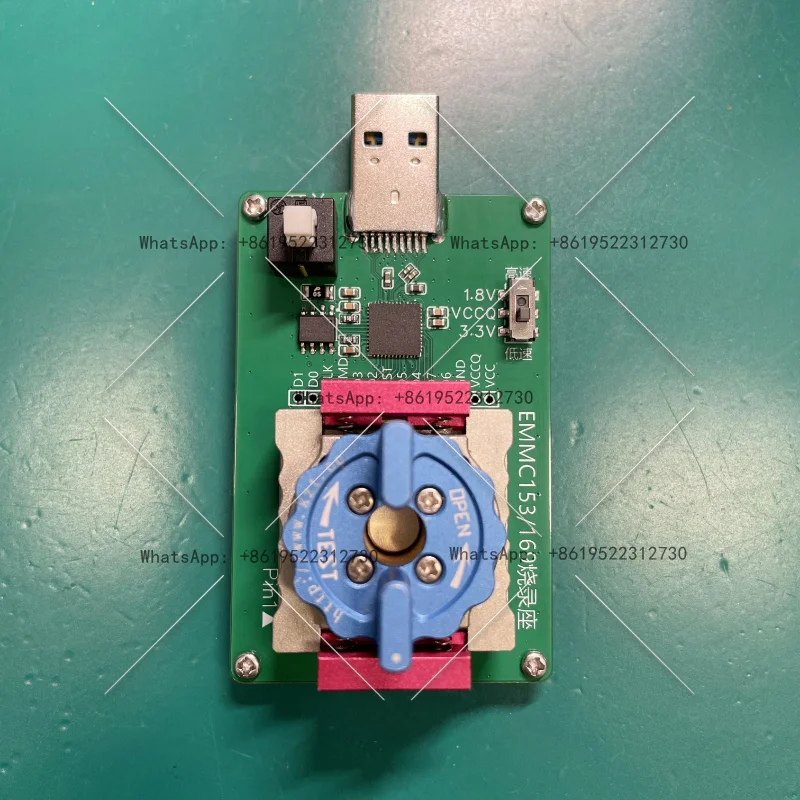 

Подходит для адаптера высокоскоростного тестового блока emmc153 emm169 GL3227E GL3224E