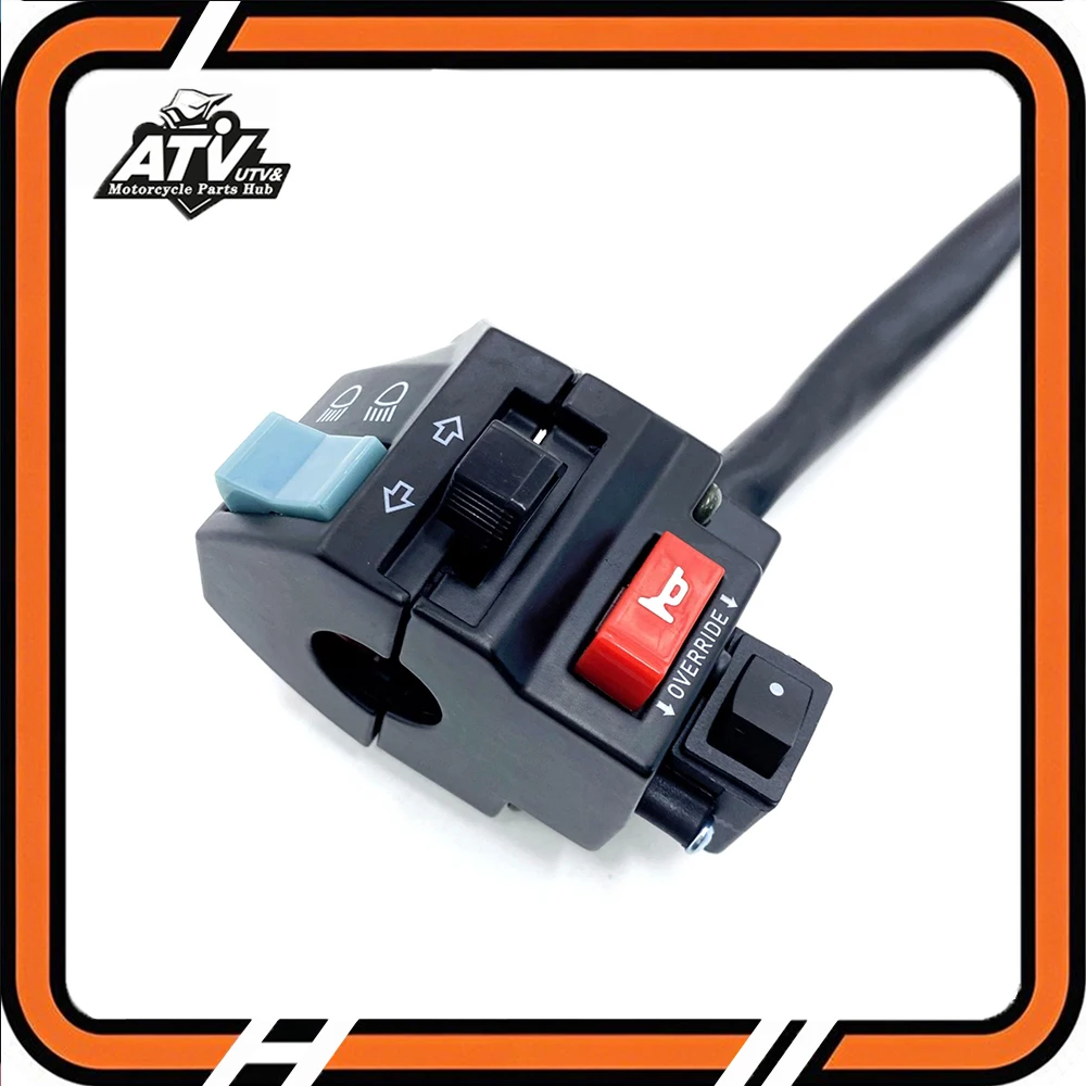 Original Left Handlebar Function Switch Assy For LH400 ATV Linhai 260 300 400 ATV 8E0-1906B-00-00 30114 25523