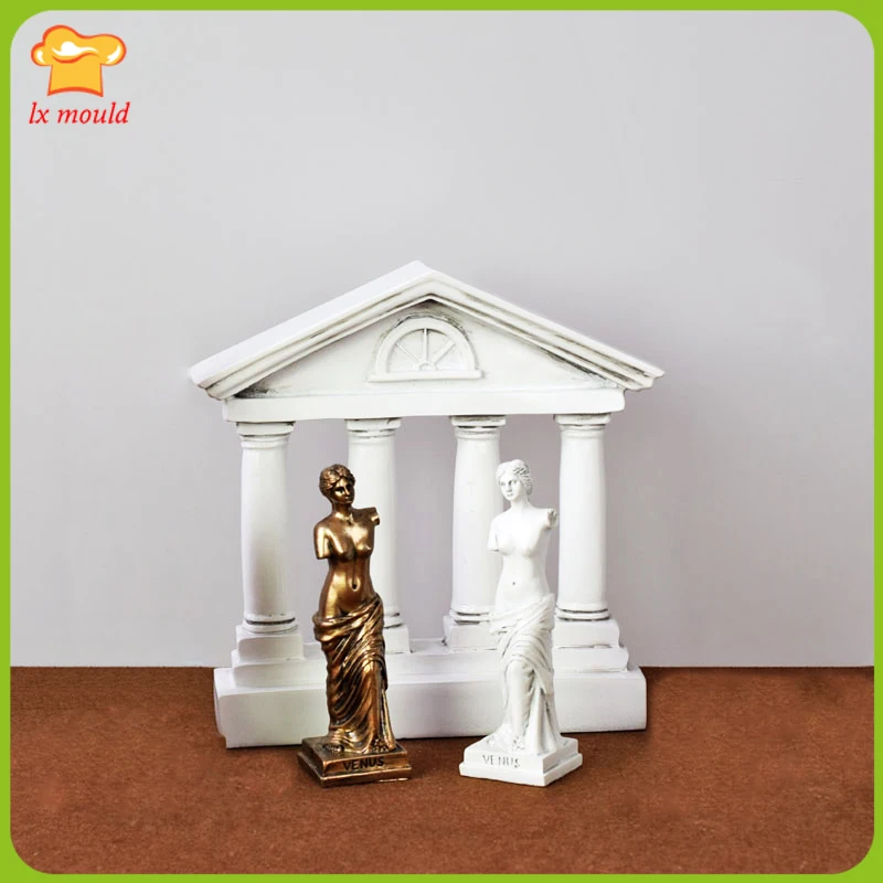 

New Venus Silicone Mold Statue Plaster Resin Figure Decoration Soap Candle Mould