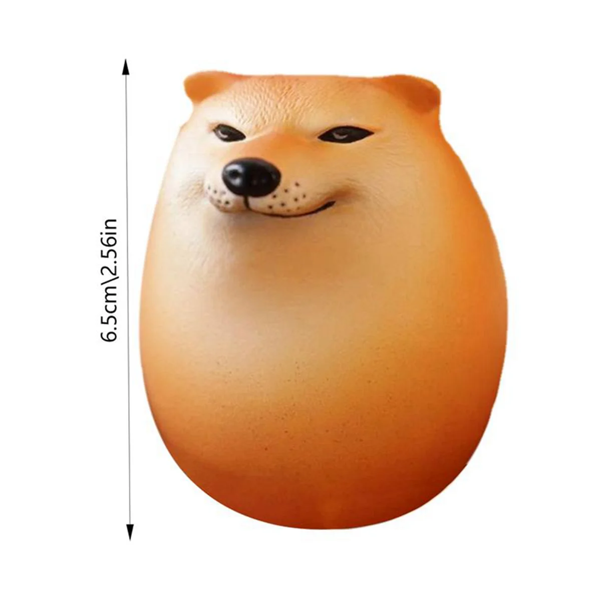 A72Z 10x Egg Dog Shiba Inu Realistic Egg Shape Desk Decor Dog & Egg Union Decoration for Home Offices Fun Christmas Gifts