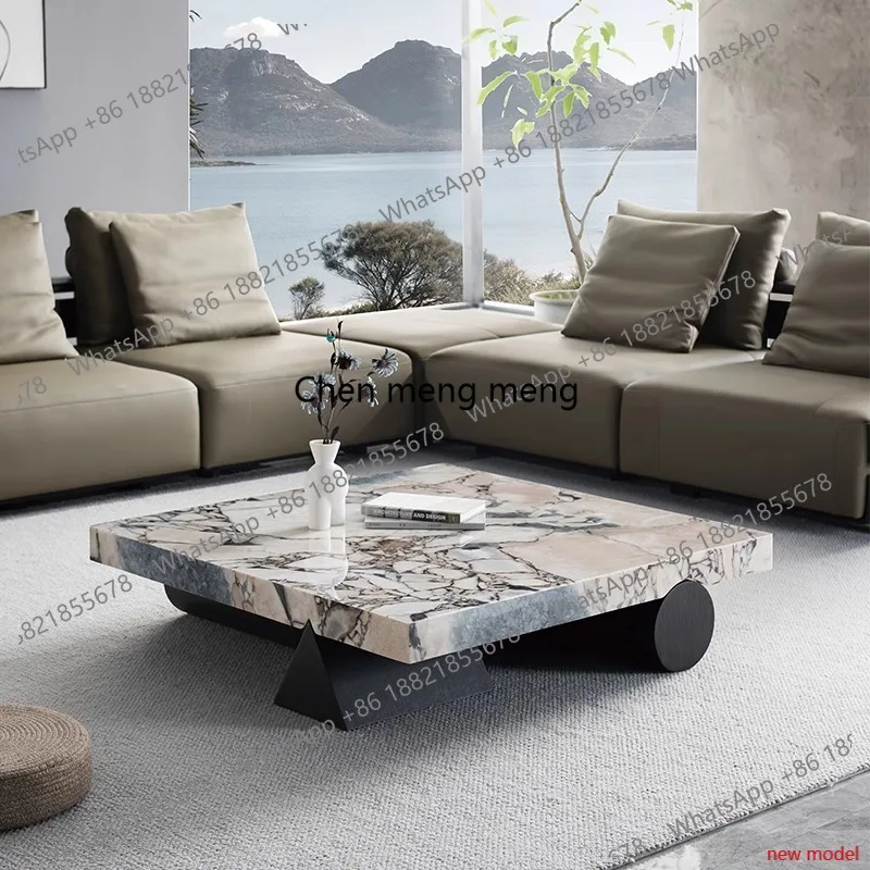 AB03New Style Hotel Coffee Tables Living Room Retro Advanced Bedroom Coffee Tables Modern Hotel Home Furniture