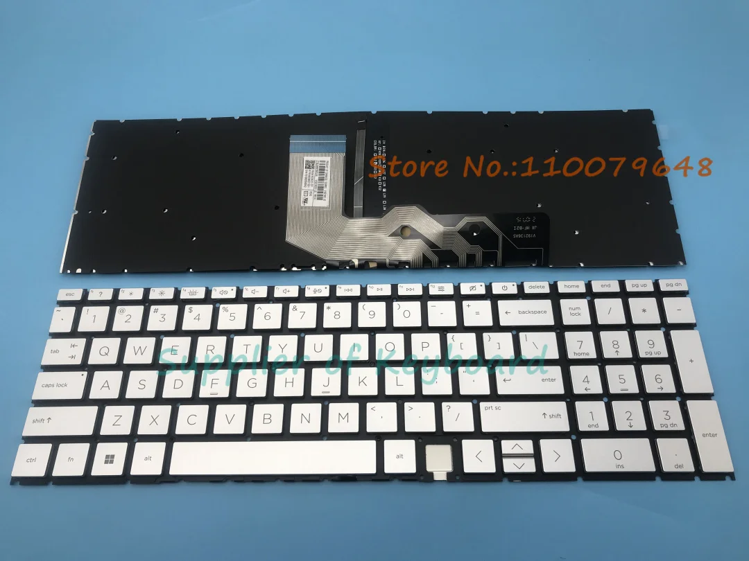 

English/Russian Keyboard For HP Envy x360 15-ED 15T-ED000 15-ED0008CA 15M-ED0023DX 15M-ED1013DX 15-EE 15M-EE0013DX 15M-EE0023D