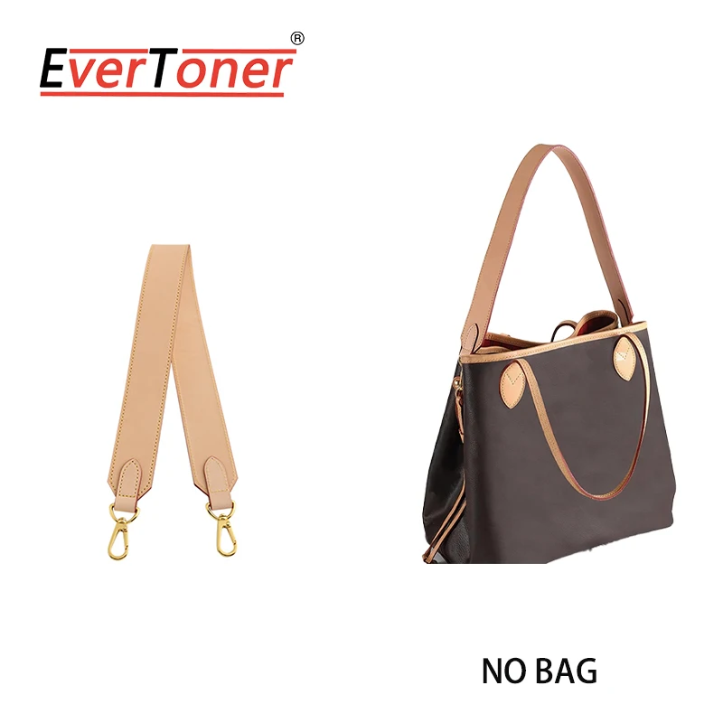 EverToner Crossbody Strap Fit for Lv Neverfull Bag  Wide Shoulder Strap Bucket Bag Armpit Transformation Accessories