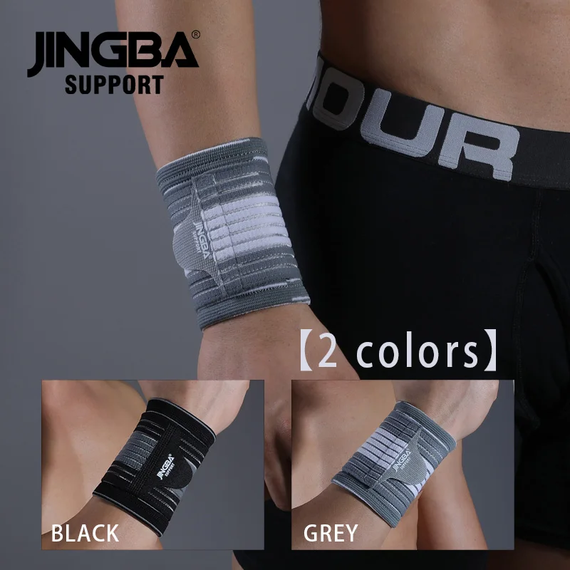 Supporto JINGBA 1 pz supporto per cinturino Fitness sollevamento pesi supporto per polso equipaggiamento protettivo fascia da polso uomo Tennis