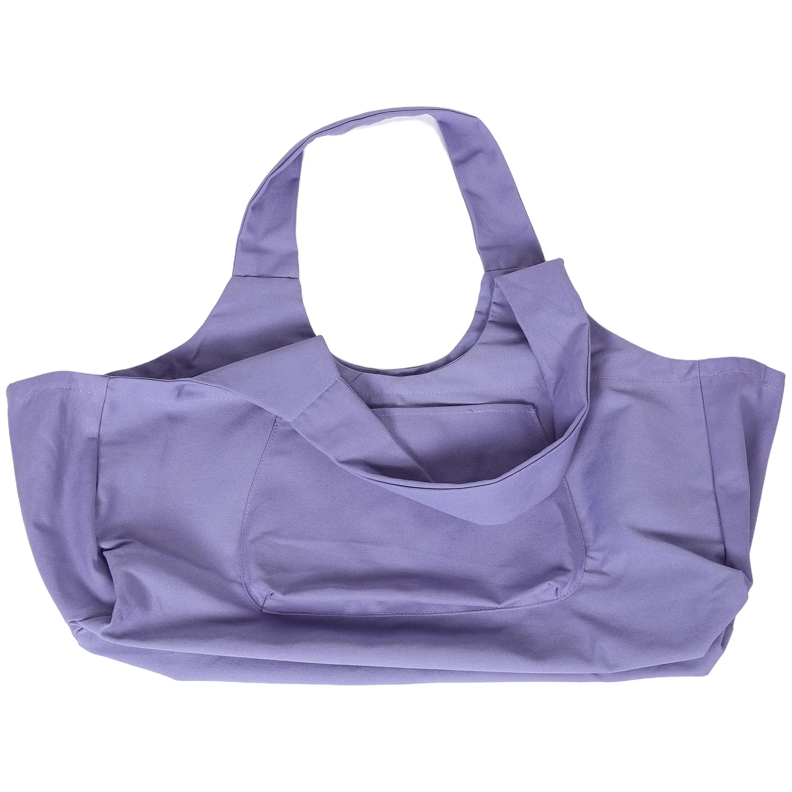 حقيبة يوجا فاخرة للنساء، حقيبة لياقة بدنية كبيرة جدًا، قماش سميك، خفيف الوزن، منظم السفر الكل في الجسم #5
