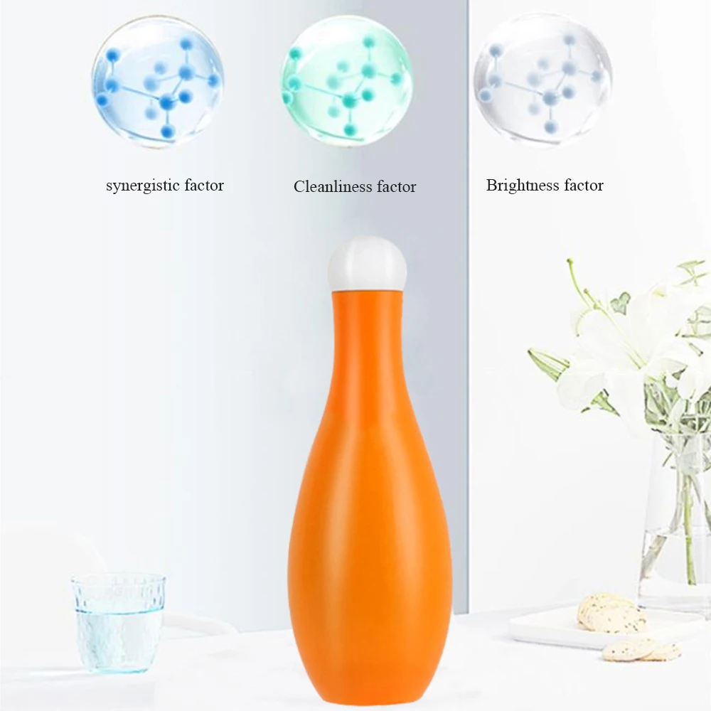 Household Bowling Shape Cleaner For Toilet Cleaning Dirt Urine Stains Agents For Hotel/Home Toilet Cleaner