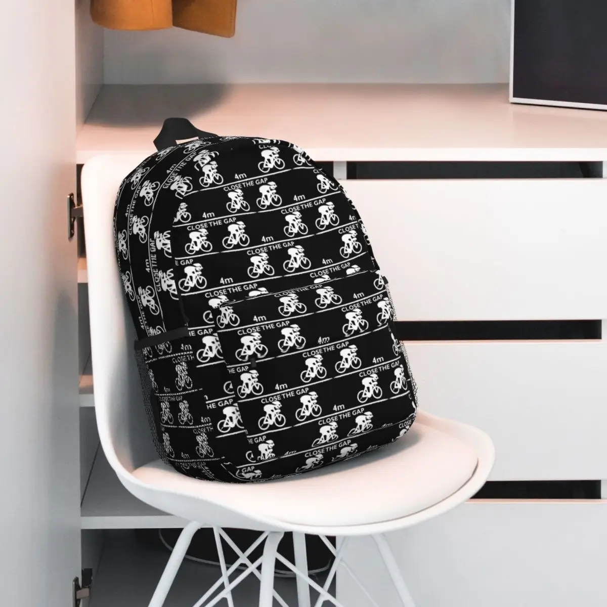Zwift Close The Gap Backpack Hot Sale Daypack Large Capacity Boys Girls BookBag Shoulder Bags for Men Women School Bag