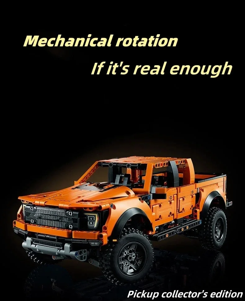 1379 قطعة شاحنة صغيرة سباق اللبنات مجموعة الاطفال التعليمية الجذعية لعبة MOC نموذج سيارة الطوب مجموعة البناء هدايا الكبار #5