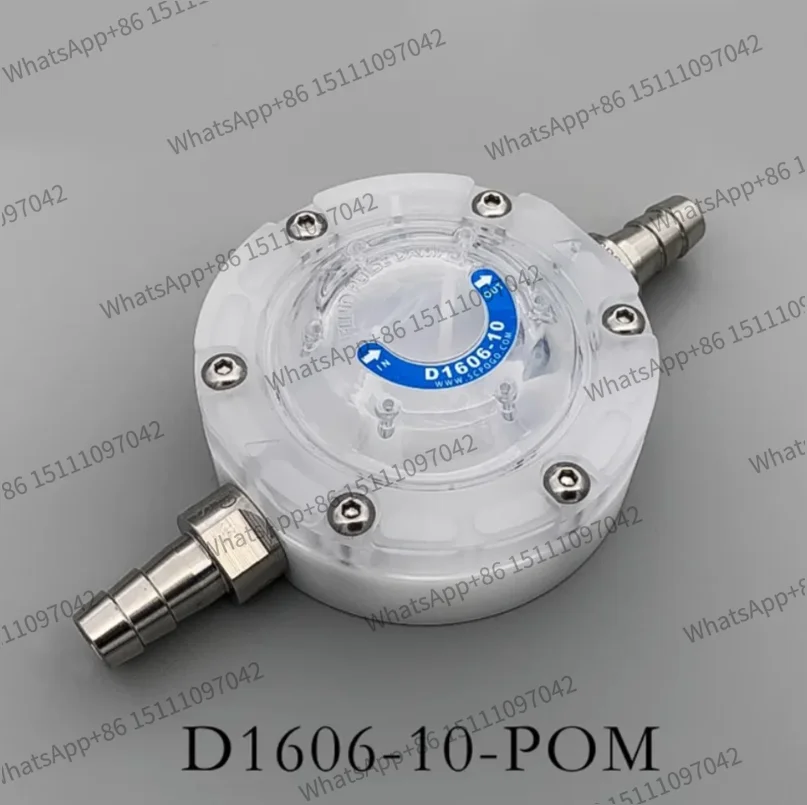 D1606-10 Peristaltic Pump Diaphragm Pump Pulse Damper Small size to replace buffer tank