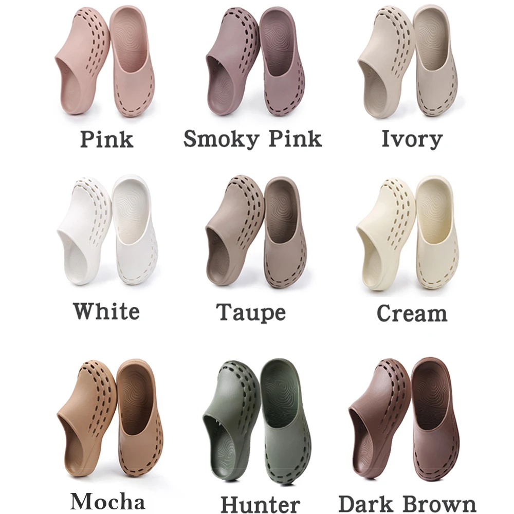 Pink Women Doctor Medical Scrub Shoes and Clogs Breathable Flexible Garden Shoes Tooth Hospital Nursing Footwear X08-01 - view 5