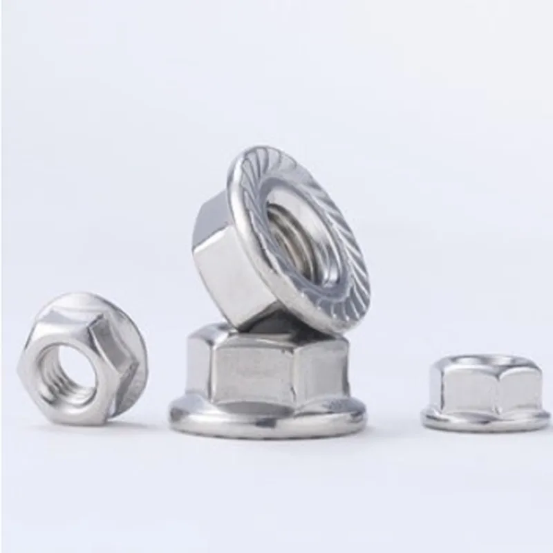 5pcs DIN6923 M8x1.0 M10x1.0 m10x1.25  M12x1.25 M12x1.5 fine thread Flange Hex Nut Flange Nuts