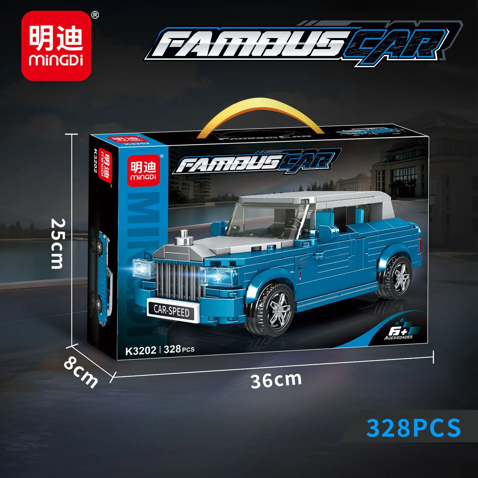 New MOC Supercar Off-Road Defender 90 Vehicle Car Model Building Blocks Race Car Bricks Toys for Kids Boys Birthday Gifts