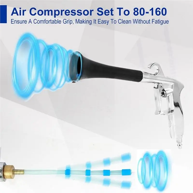 Car Interior Cleaning Gun, Blower Gun, Dry Cleaning Gun, Engine Cleaning And Dust Removal Tool-N32R