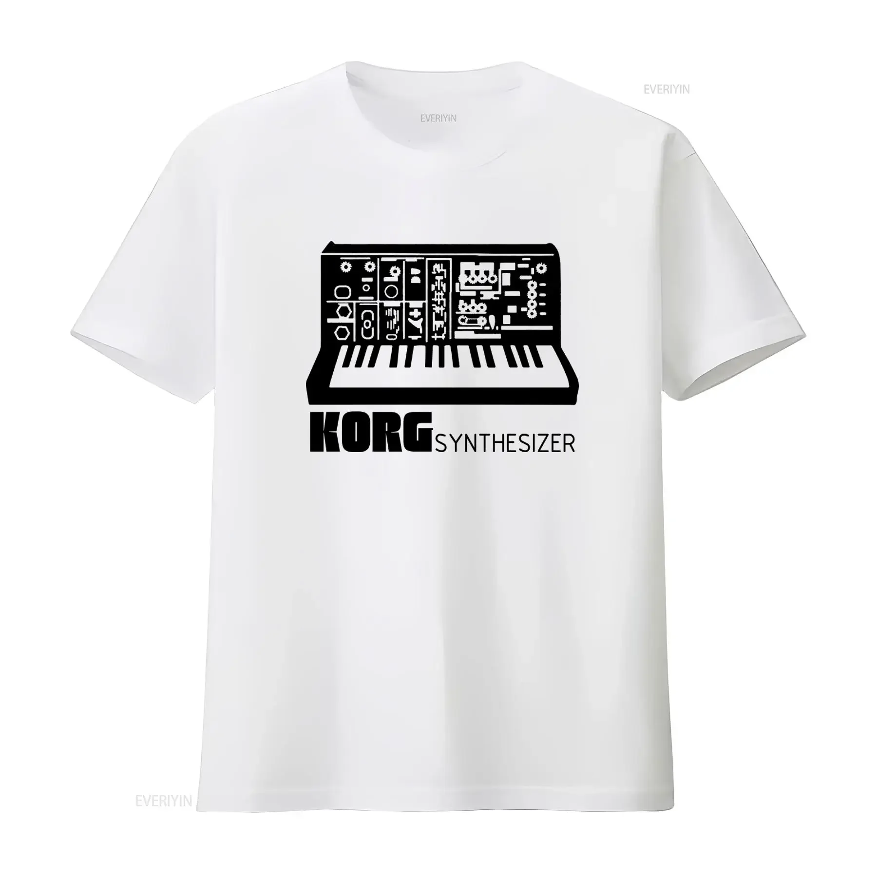 KORG SYNTHESIZER Vintage T Shirt Rare Analog Moog Sampler Design Sun Ra Inspired LP Samples Print vintage Washed Versatile