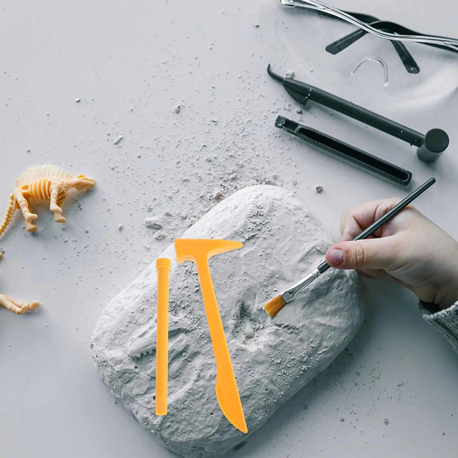 

30Pcs Dinosaur Dig Kit Science Experiment Set for Boys Girls with Excavation Tools