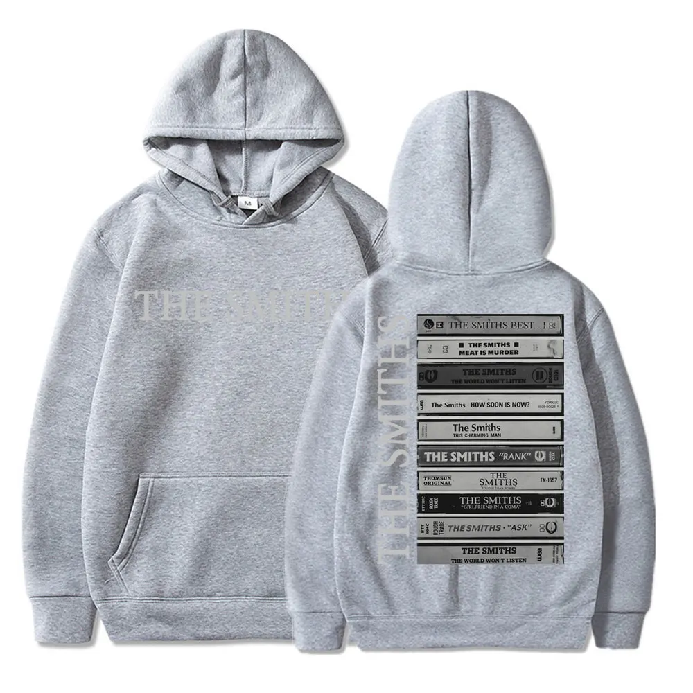 Rock Band The Smiths Album Graphic Hoodies Hip Hop Fashion Vintage Gothic Punk Sportwear Men Women Fleece Oversized Pullovers