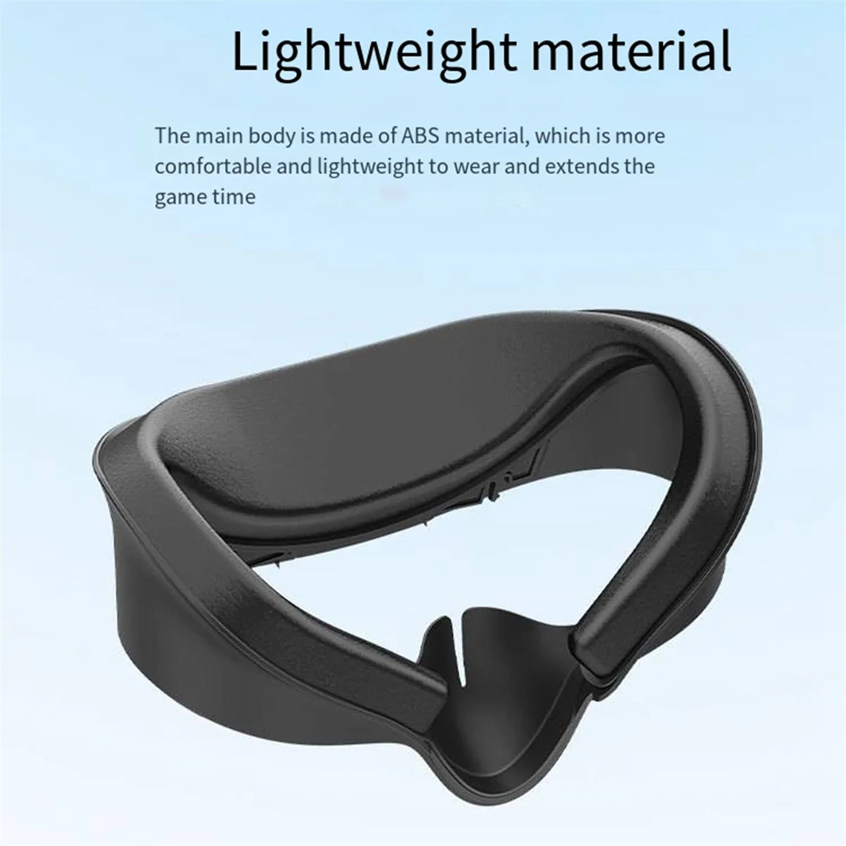 AU47-قناع الوجه ل كوة كويست 3S وسادة قناع حامي وسادة العين لملحقات ميتا كويست 3 S #6