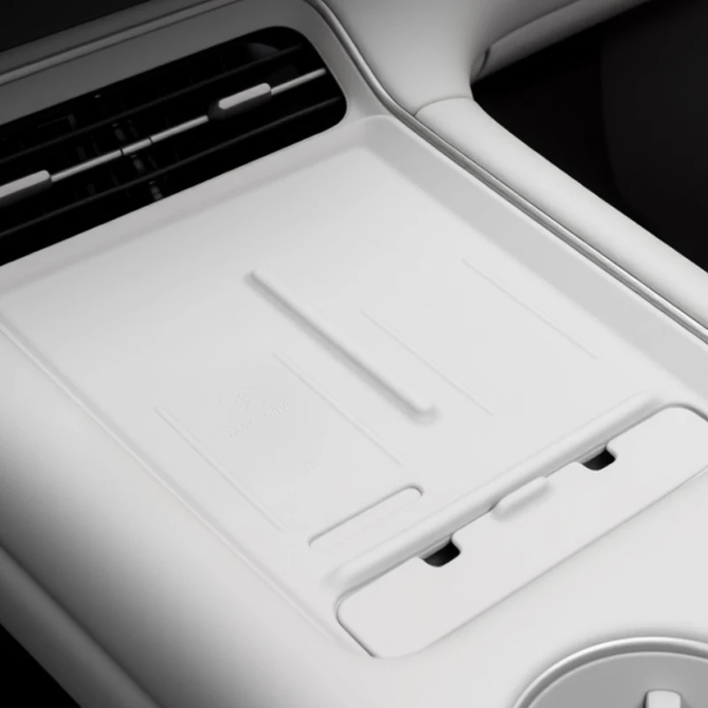 

For IM LS6 MG IM6 2025 2026 Wireless Charging Silicone Pad Scratch Resistant Waterproof Soft Material Car Accessories