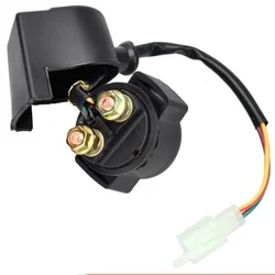 2Pin Starter Relay Solenoid With Cover 1PZ75XO90C For GY6 50cc 70cc 90cc 110cc 125cc 150cc 200cc 250cc ATV Moped Go-Kart