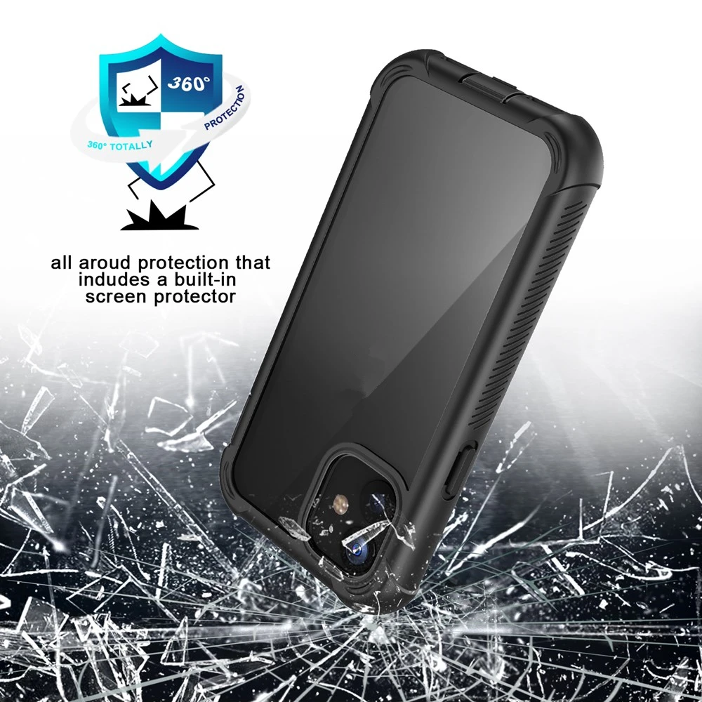 Shellbox Military Grade Protection Defender Case for iPhone 12 Mini Shockproof Heavy Duty Daul Layer Rugged Hybrid Armor Case