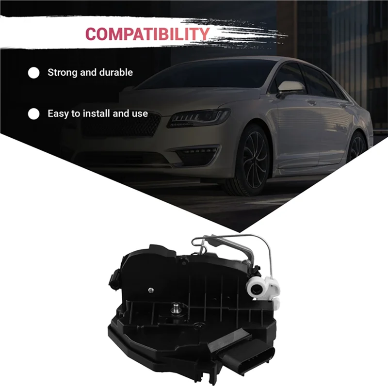 

Эффективный 1 пара привода пружинной защелки дверного замка FA1Z-58219A65-A FA1Z-58219A64-A для Ford Lincoln MKZ MKX 2013-2019 FS7Z-5421813-