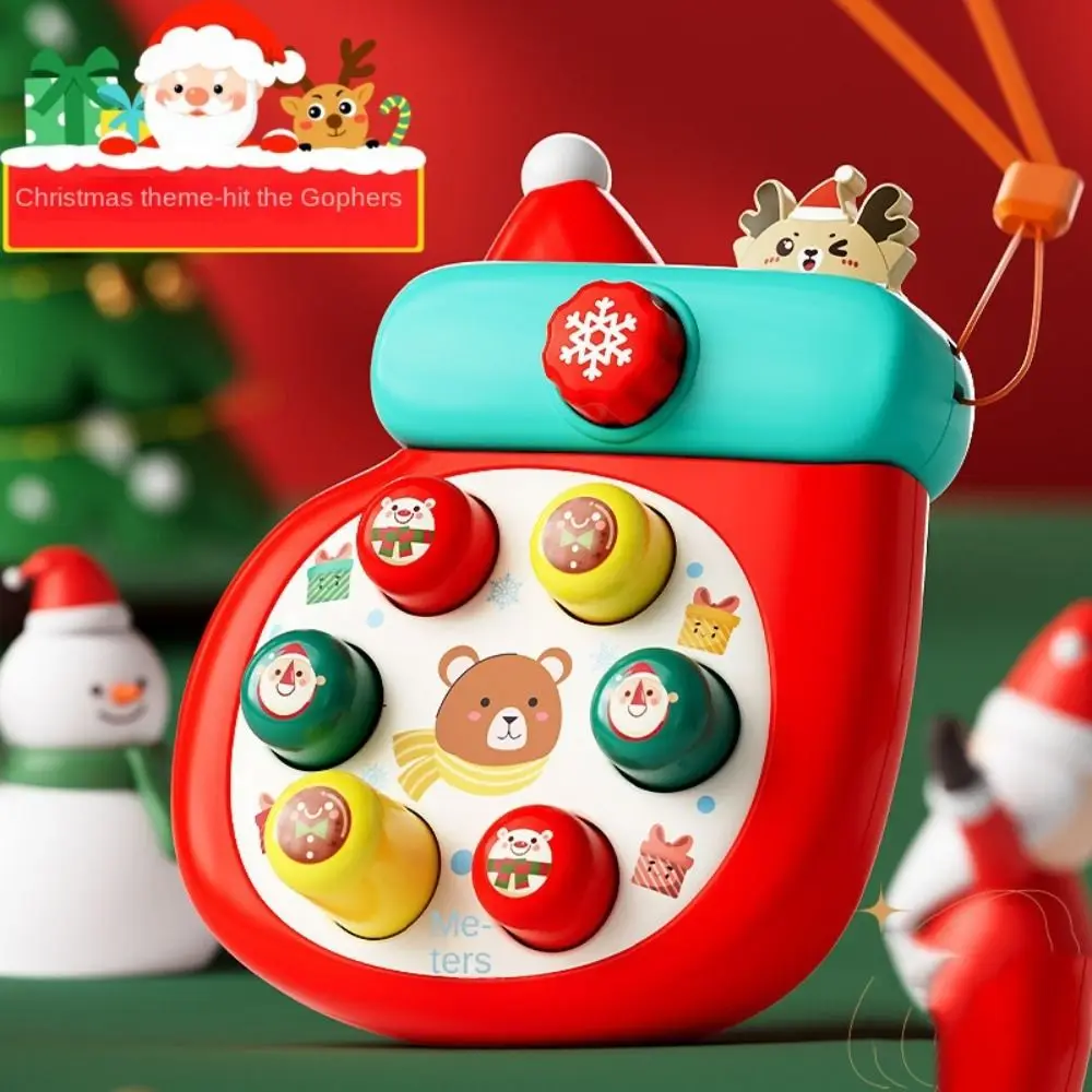 Educational Happy Groundhog Children's Relaxation Colors Randomized Double Interactive Self Care Memory Game Whack Mole Game