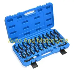 23pcs Car Terminal Disassembly Set Auto Electrical Instrument Wiring Wire Crimp Connector Pin Extractor Removal Keys Hand Tools