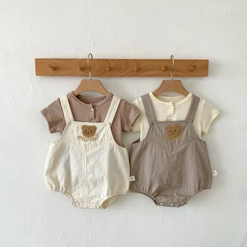 Bear Print Baby Set 1