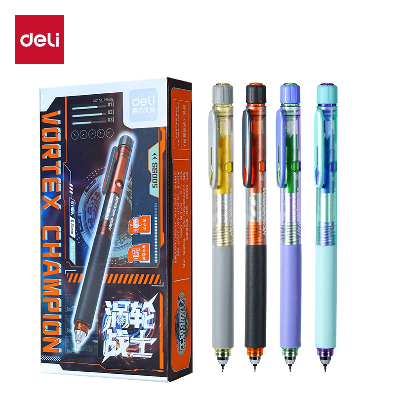 ديلي 4/8 قطعة 0.5 مللي متر الحبر الأسود التجفيف السريع هلام أقلام اللوازم المكتبية القرطاسية توقيع القلم مدرسة طالب لوازم هدية #2