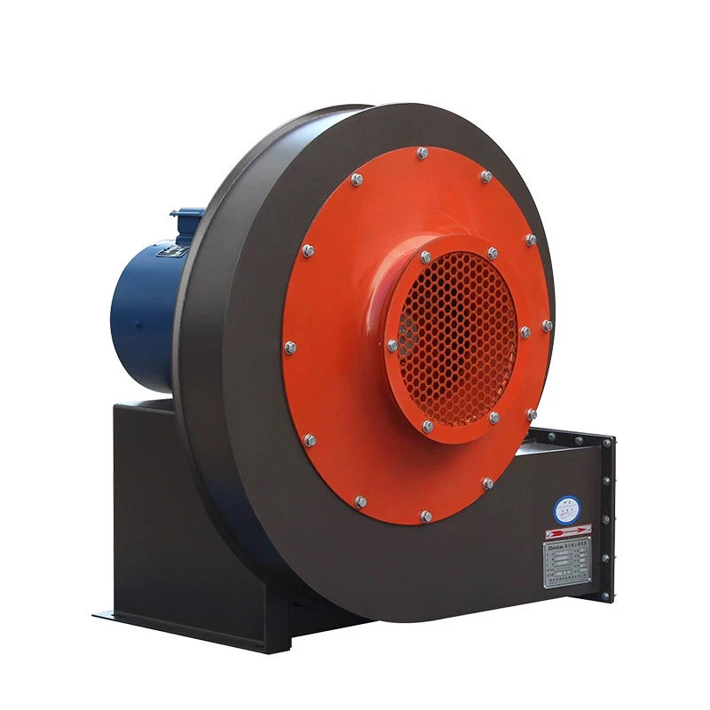 Ventilador de ventilación centrífuga Industrial de alta presión 9-12, eliminación de polvo para transporte de plástico, hierro fundido de pie libre