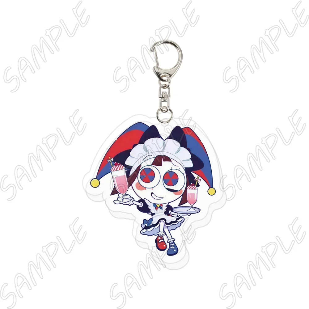 TADC Maid Butler Acryl-Schlüsselanhänger Pomni Jax Ragatha Gangle Zooble 6cm Niedlicher Anime-Schlüsselring Taschenanhänger Fan-Cosplay-Geschenk Schmuck – Detail 10