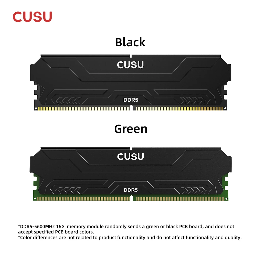 CUSU DDR5 16GB 4800MHz 5600MHz 6000MHz 6400MHz RAM