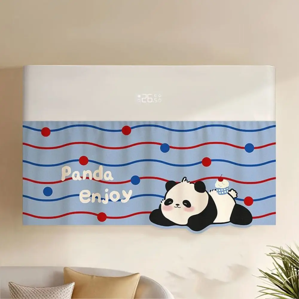 

Cartoon Air Conditioning Wind Shield Anti-Direct Blowing Cute Air Conditioning Curtain Foldable 90*50cm