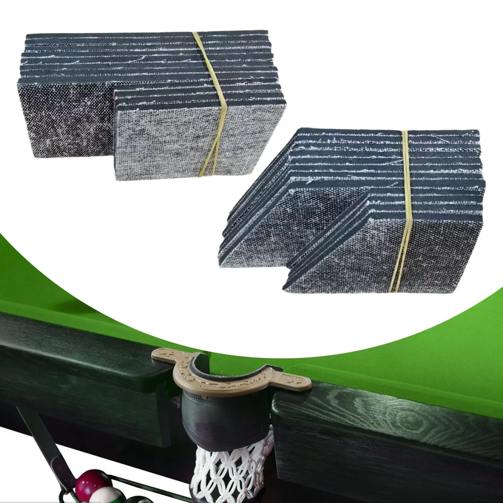 

12 шт., подушечки для бильярдного стола, профессиональные прочные резиновые простыни для бильярдного стола толщиной 3,5 мм для женщин и мужчин, домашний бар для отеля