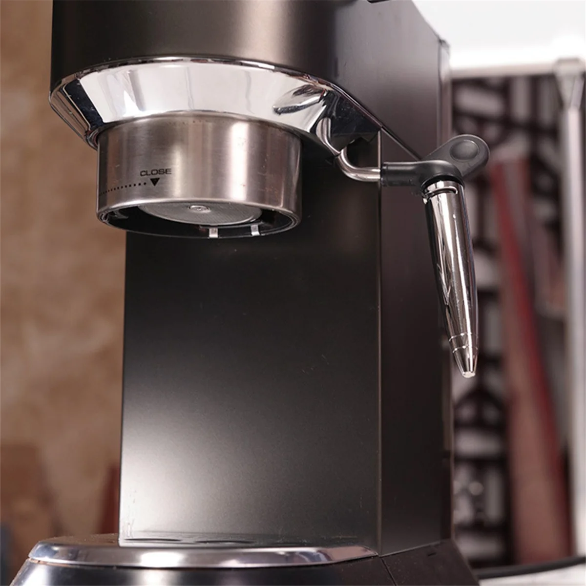 A58E-Steam Nozzle Coffee Machine Steam Nozzle Tip Milk Frother Foam Inner Tube for Delonghi Dedica EC680/EC685, Single Hole