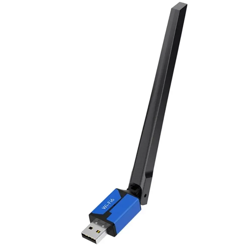 AX286M Wifi6 Adapter Wifi USB Dongle WIFI USB Receiver Transmitter With 5Dbi Antenna For Mouse Keyboard Audio